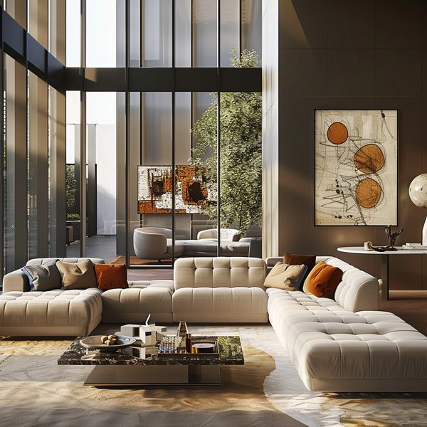 Canapé d'angle sur mesure : confort et style personnalisés