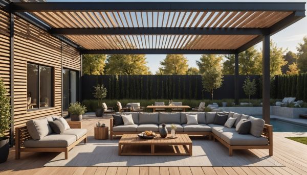 Transformez votre espace extérieur avec une pergola bioclimatique