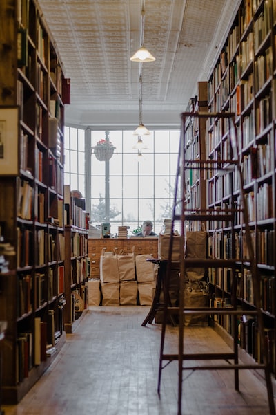 La bibliothèque en bois dans votre décor vintage